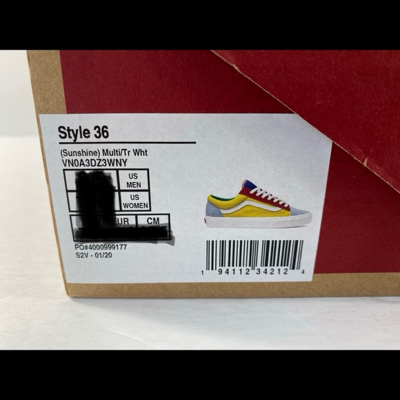 Vans Style 36 Sunshine Sneakers - Picture 7 of 8